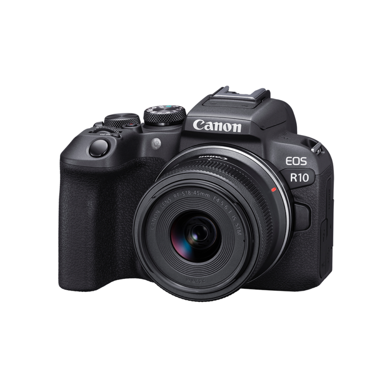 Canon EOS R10 Mirrorless Camera with RFS 18-45STM Lens