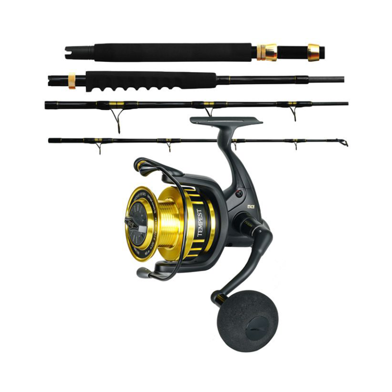 Tica 704 24kg & TT8000 Jig/Spin Travel Fishing Combo