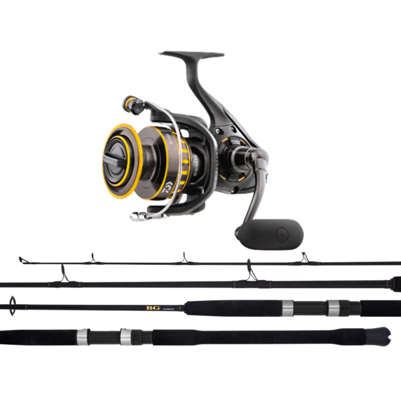 Daiwa BG 5000 & BG Bluewater S792-3/5 Topwater Combo