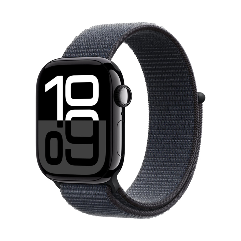 Apple Watch Series 10 GPS + Cellular 46mm Aluminium Case with Sport Loop