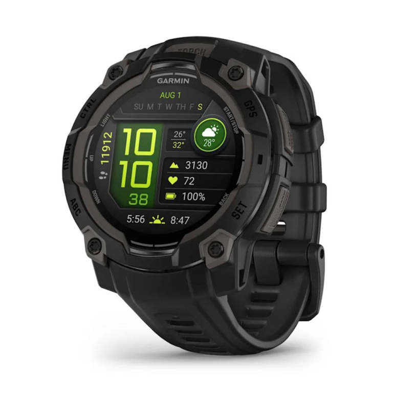 Garmin Instinct 3 GPS 45mm Smartwatch (Black with Black Silicone Band)