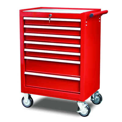 Rolling 27" Series Tool Cabinet (7-Drawer)