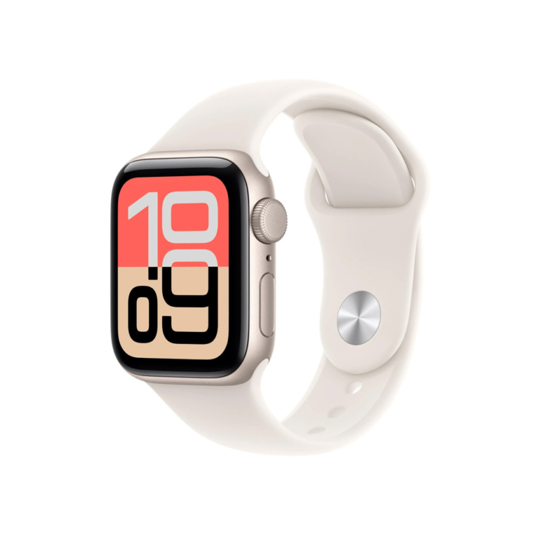 Apple Watch SE 3 40mm Starlight Aluminium Case GPS Sport Band (S/M) 2025