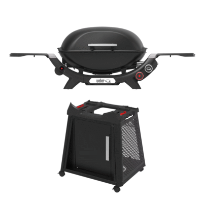 Weber Q2600N & Stand Bundle (Black)